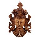 Brown Tara Face - Wall Hanging