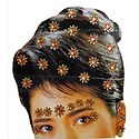 Stick-on Hair, Forehead and Ear Decoration for Brides