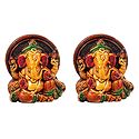 Set of 2 Ganesha