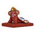 Baby Ganesha - Terracotta Statue