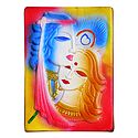 Radha Krishna - Terracotta Wall Hanging
