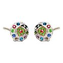 Multicolor Stone Studded Toe Ring