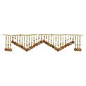 Bead Door Toran with Om - (Decorative Door Hanging)