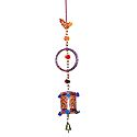 Decorative Door Hanging with Cute Bird and Beads