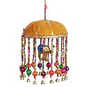 Decorative Door Hanging with Cute Animals and Beads