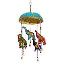 Decorative Door Hanging with Cute Animals and Beads