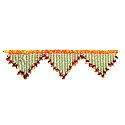 Cloth Flower Door Toran with Synthetic Jasmine - (Decorative Door Hanging)