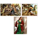 Rajasthani Beauties - Set of 3 Posters