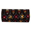 Embroidered Black Cloth with Cardboard Bangle Box
