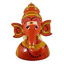 Half Bust Ganesha - Chennapatna Doll
