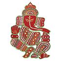 Decorative Lord Ganesha - Wall Hanging