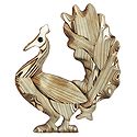 Artistic Peacock - Wall Hanging