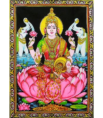 Paintings Decorated with Sequins