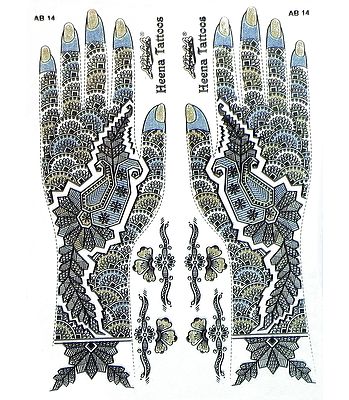 Stick on Mehndi