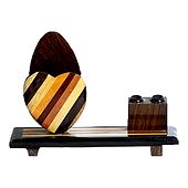 Wooden Pen and Pencil Holder