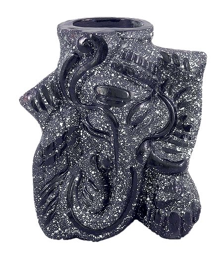 Pen Holder with Ganesha Face