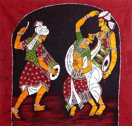 Gujrati Folk Dancers