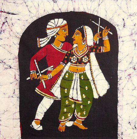 Gujrati Folk Dancers