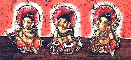 Musician Ganesha
