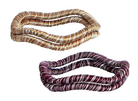 Set of 2 Thread Bangles