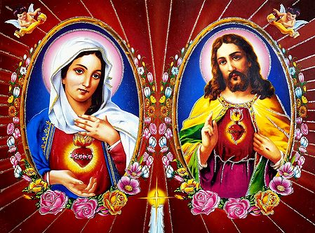 Mother Mary and Jesus Christ