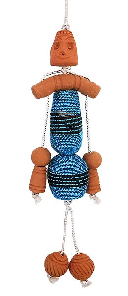 Decorative Terracotta Hanging Doll - Car Hanging 