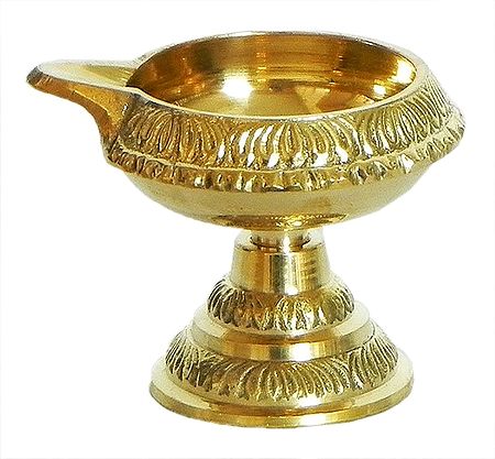 Kuber Diya with Stand