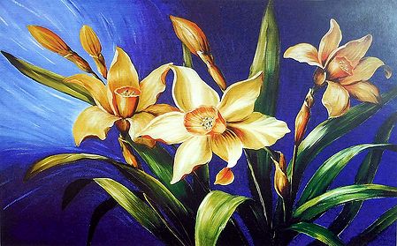 Bunch of Yellow Daffodils