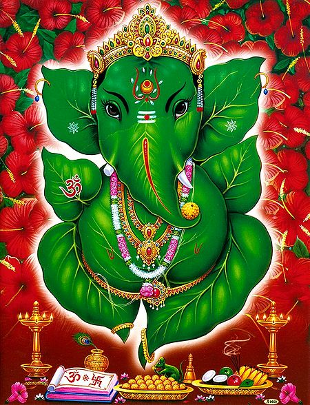 Leaf Ganesha