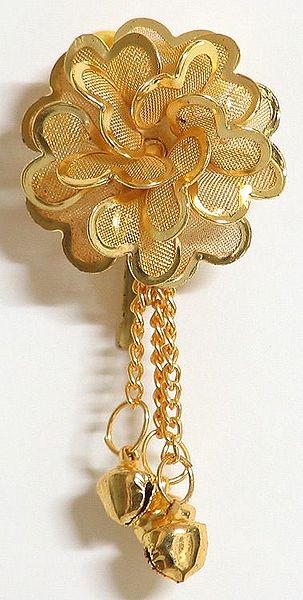 Golden Rose Hair Pin