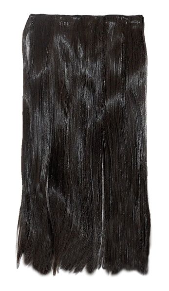 Dark Brown Clip-On Artificial Hair Extension
