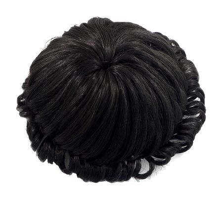 Dark Brown Hair Bun