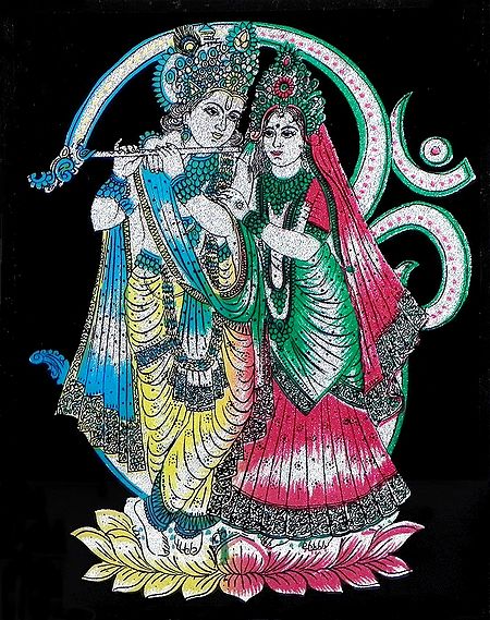 Radha Krishna - Wall Hanging