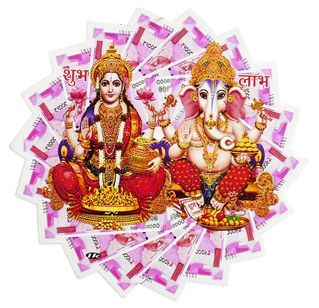 Lakshmi, Ganesha