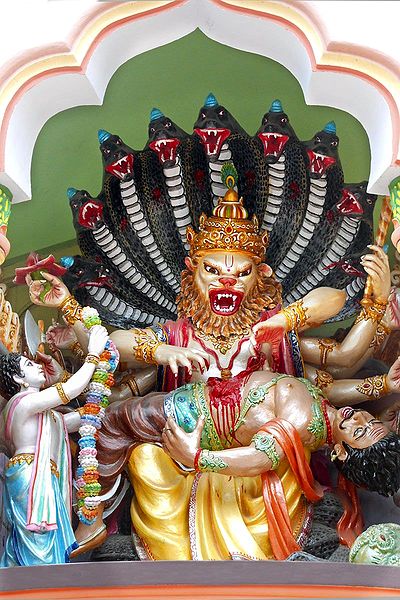 Narasimha Avatar - Fourth Incarnation of Lord Vishnu