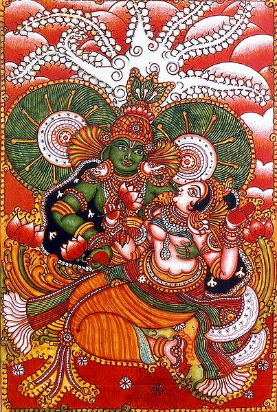Secret Rendezvous of Radha And Krishna