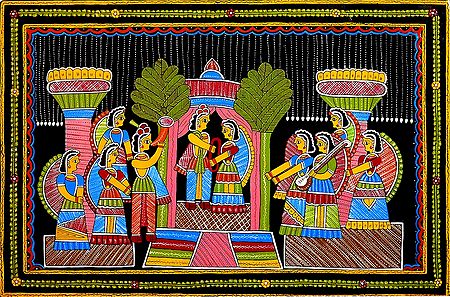 Marriage Ceremony - Wall Hanging