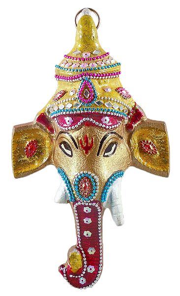 Ganesha Face - Wall Hanging