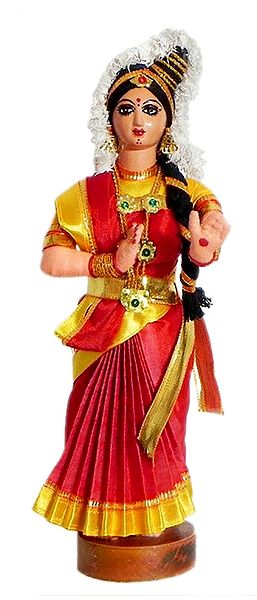 Mohini Attam Dancer - Unframed Photo Print on Paper 