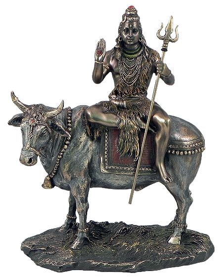 Lord Shiva Sitting on Bull
