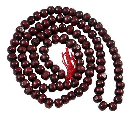 Red Sandalwood Beads Japamala