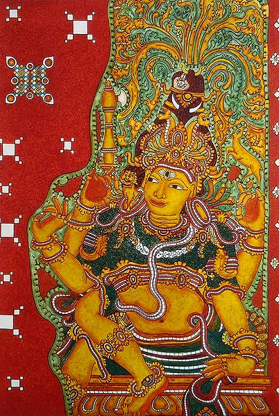 Dakshinamurthy - An aspect of Shiva as a Guru (teacher) of All Type of Knowledge.