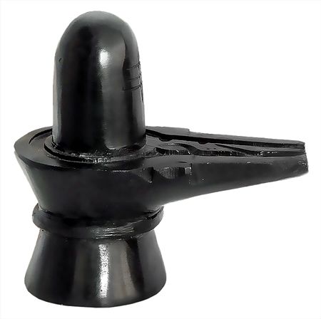 Black Stone Shiva Linga