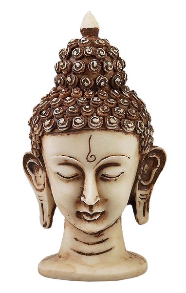 Light Brown Buddha Head