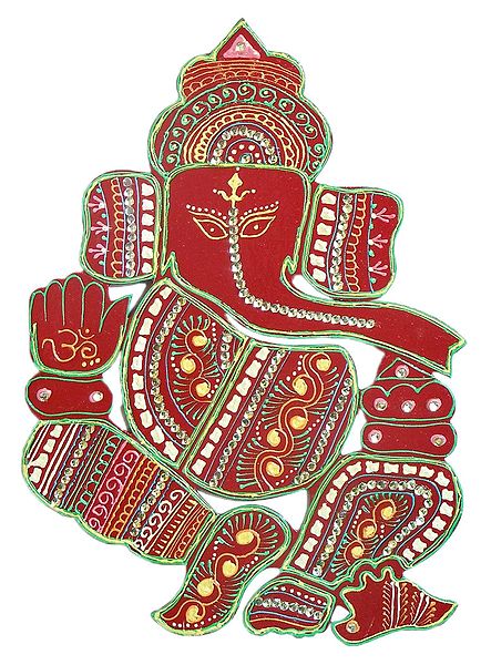 Decorative Lord Ganesha - Wall Hanging
