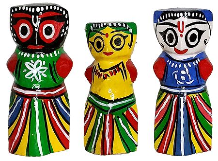 Jagannath, Balaram and Subhadra