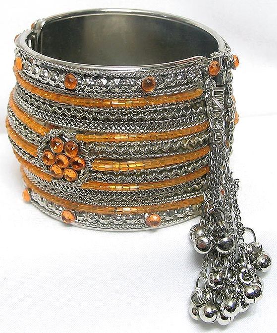 Designer Hinged Bracelet