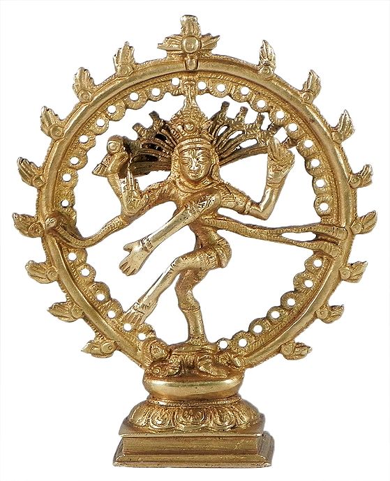 Lord Shiva as Nataraja - Brass Statue Nataraja Statue Png