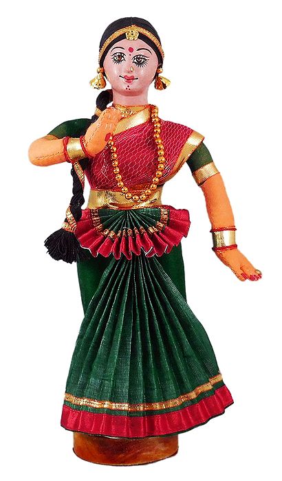 Traditional Handmade Mohini Attam Doll main image 1