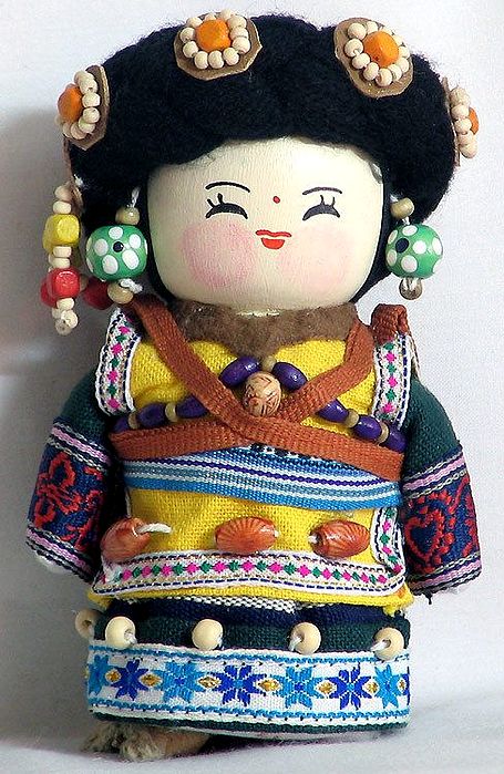 Dressed in Chinese Costume